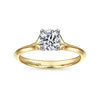 Gabriel Bridal ENGAGEMENT RINGS Ellis - 14K White-Yellow Gold Round Diamond Engagement Ring
