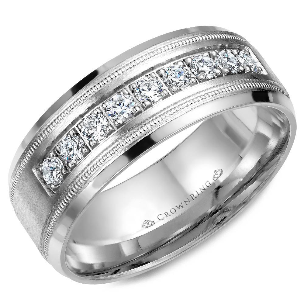 Diamond Men’s Wedding Ring