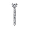 Gabriel Bridal ENGAGEMENT RINGS Alina - 14K White Gold Hidden Halo Cushion Cut Diamond Engagement Ring