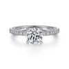 Gabriel Bridal ENGAGEMENT RINGS Love - 14K White Gold Diamond Engagement Ring