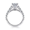 Gabriel Bridal ENGAGEMENT RINGS Taylor - 14K White Gold Round Diamond Engagement Ring
