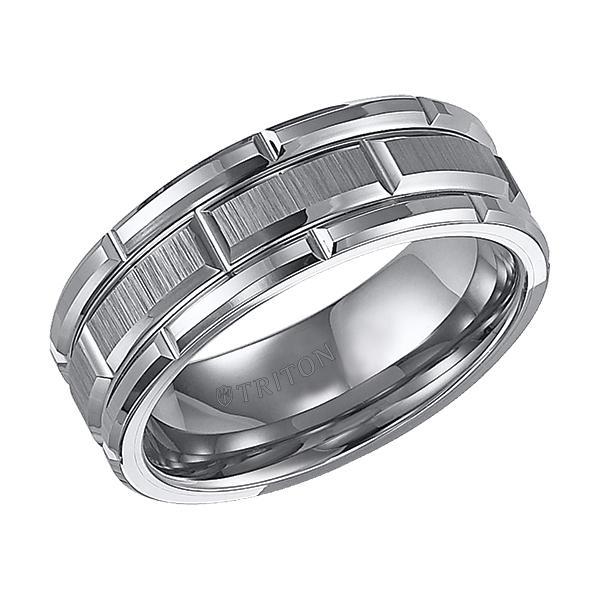 Tungsten Carbide Wedding Band - Main Image