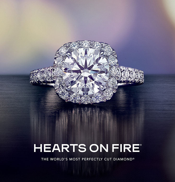 Hearts on Fire Wedding Rings