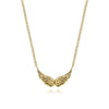 14K Yellow Gold Angel Wings Necklace - Everett Jewelry