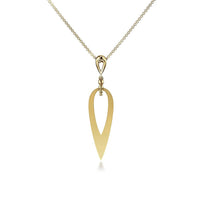 14K Yellow Gold Bujukan Pendant Drop Necklace - Everett Jewelry