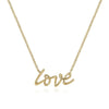 14K Yellow Gold Love Necklace - Everett Jewelry