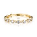 Classic Diamond Cluster Band - Everett Jewelry