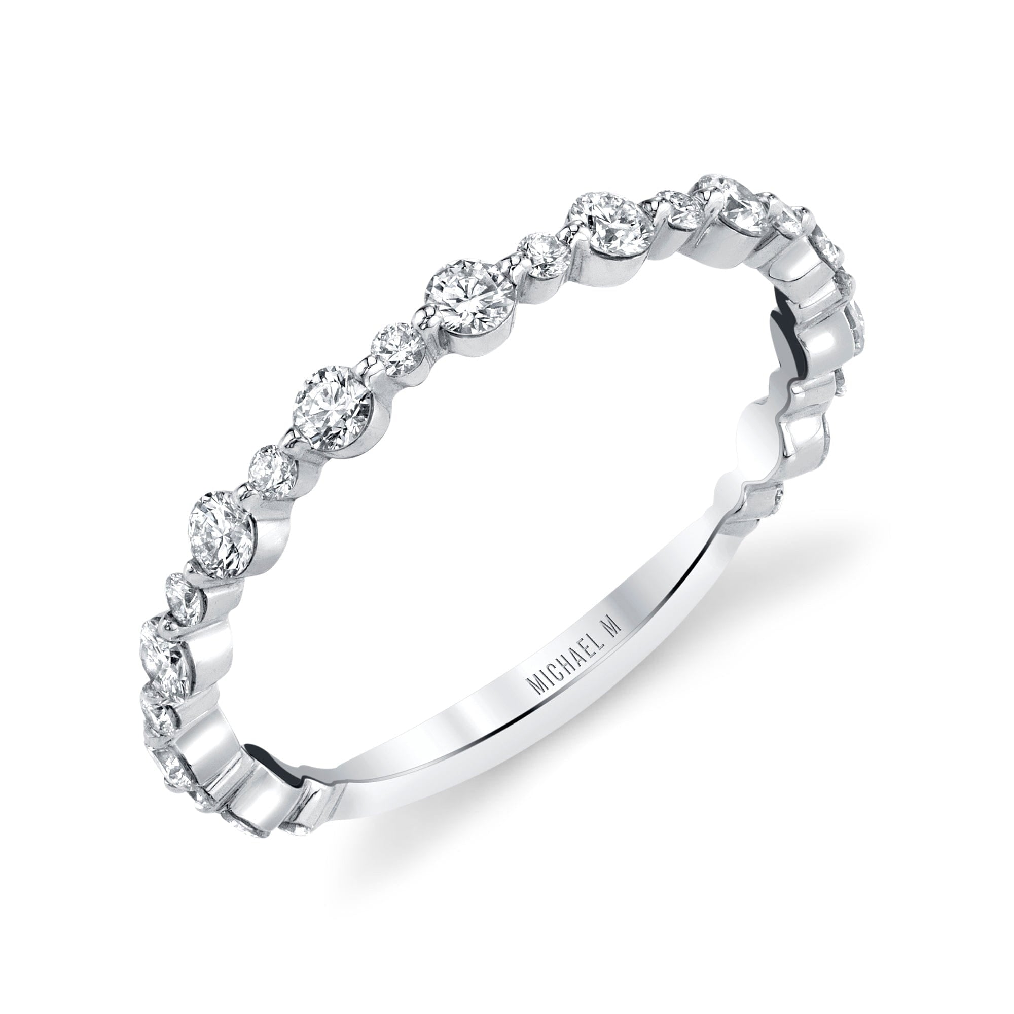 Classic Diamond Cluster Band - Everett Jewelry