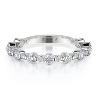 Classic Diamond Cluster Band - Everett Jewelry