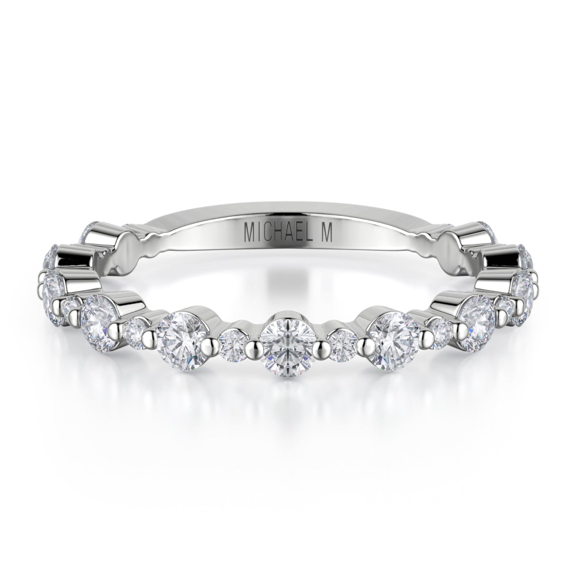 Classic Diamond Cluster Band - Everett Jewelry