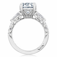 Dantela | Oval 3 - Stone Engagement Ring - Everett Jewelry