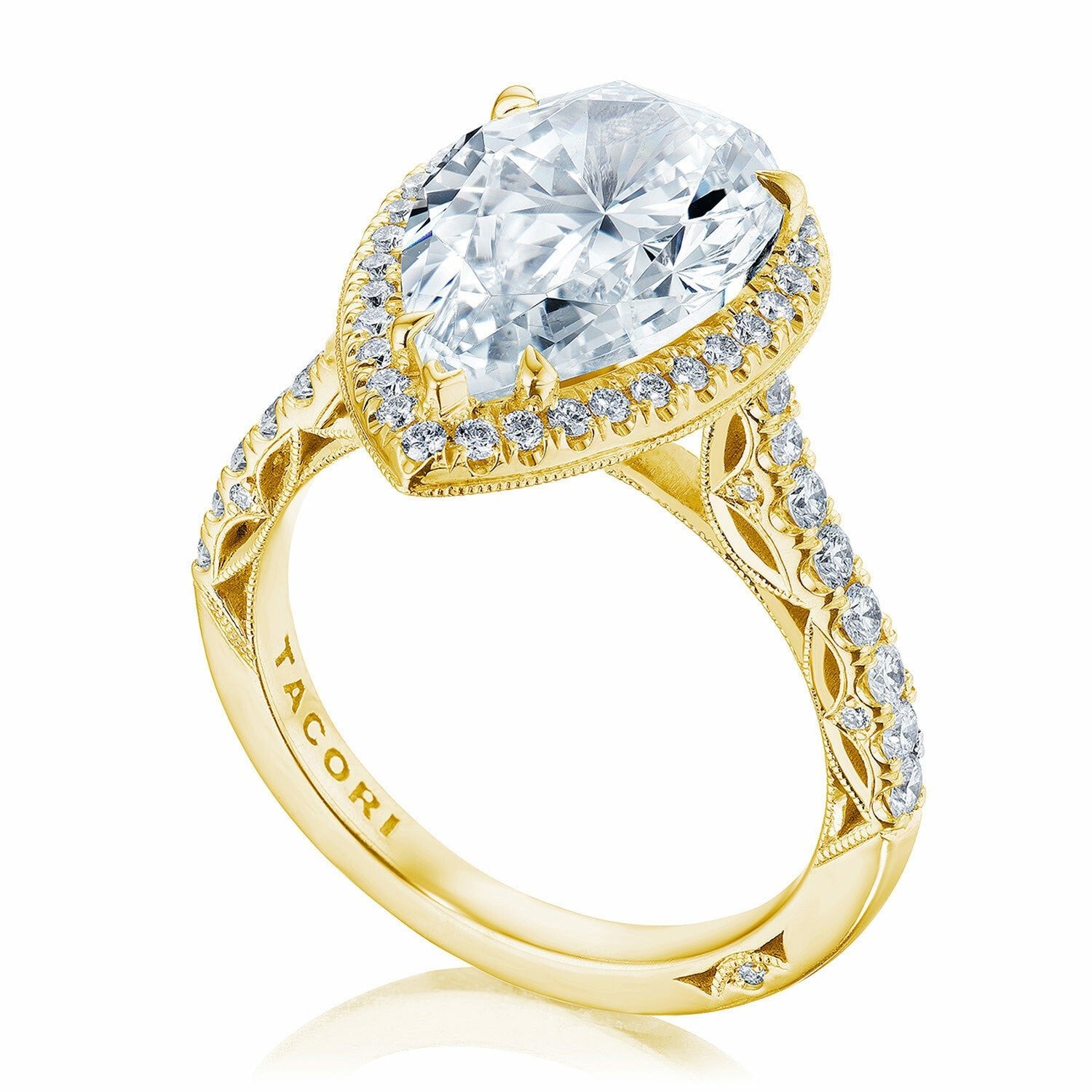 Dantela | Pear Bloom Engagement Ring - Everett Jewelry