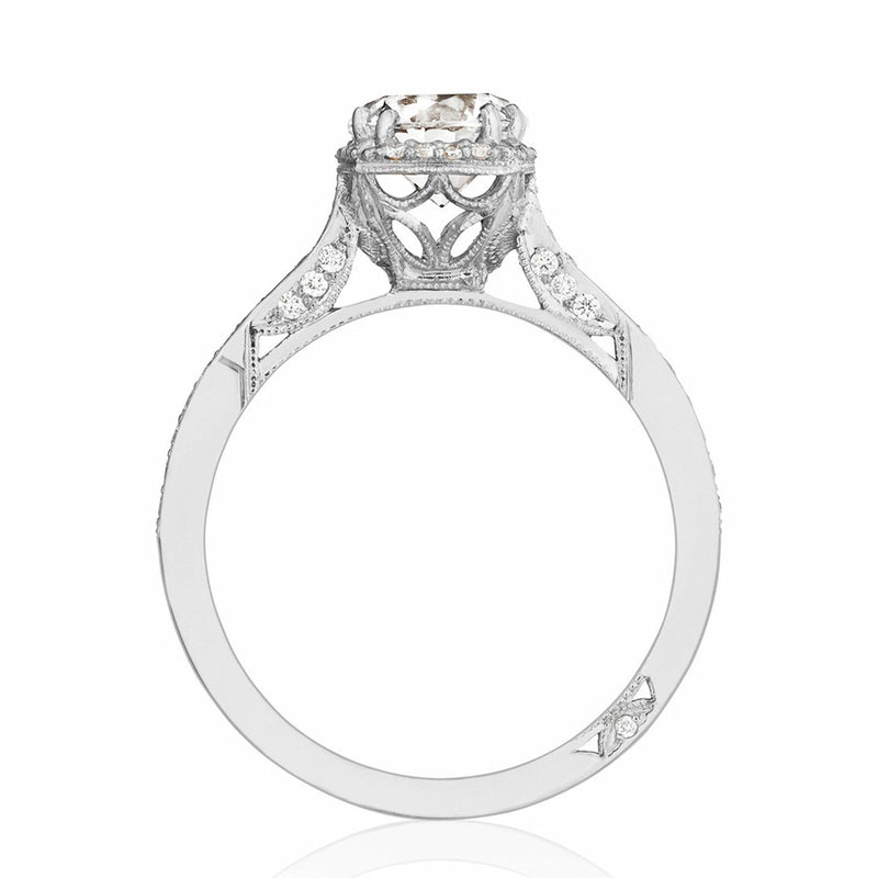 Dantela | Round Bloom Engagement Ring - Everett Jewelry