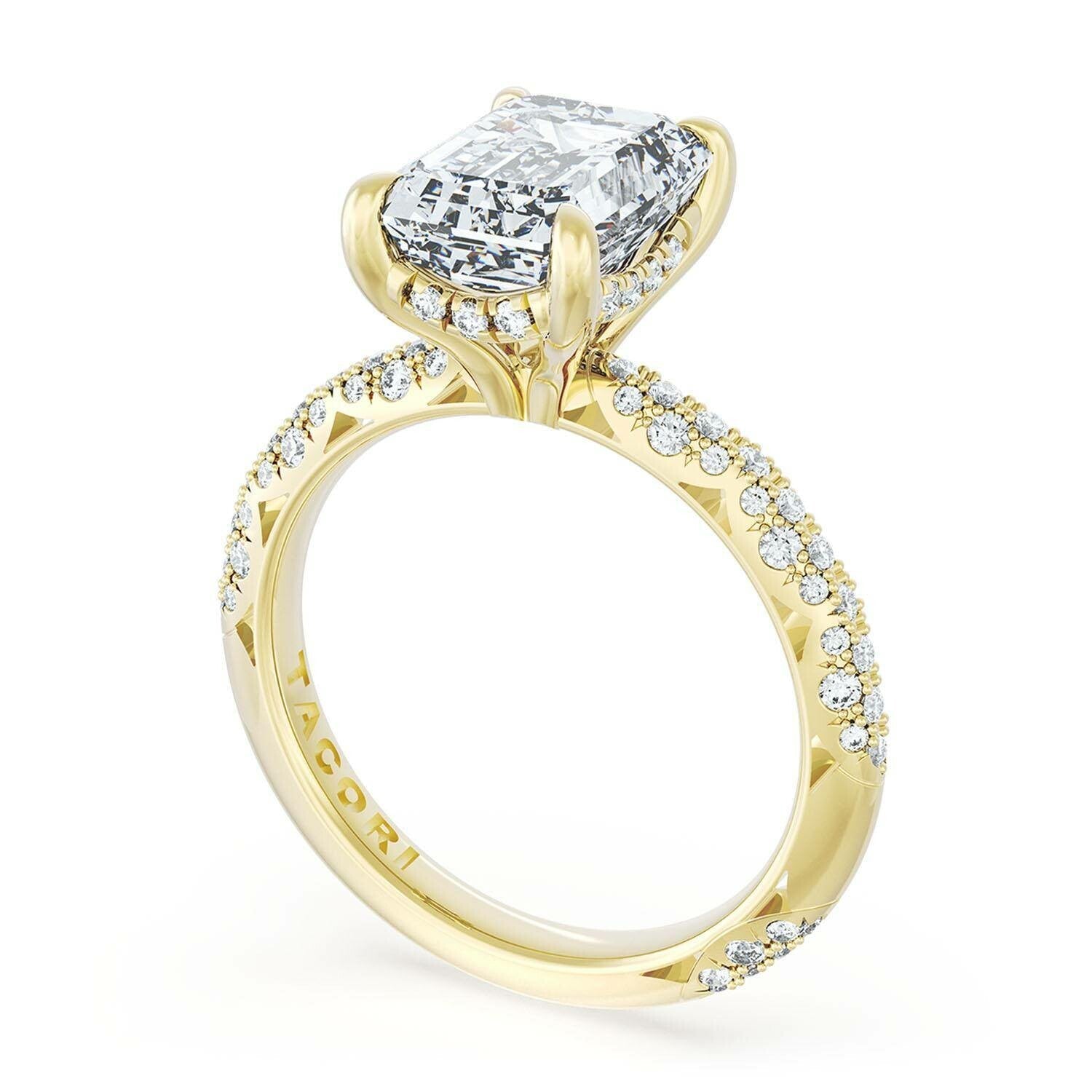 Founder's Collection | Emerald Bloom Engagement Ring - Everett Jewelry