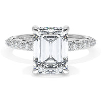 Founder's Collection | Emerald Bloom Engagement Ring - Everett Jewelry