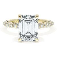 Founder's Collection | Emerald Bloom Engagement Ring - Everett Jewelry