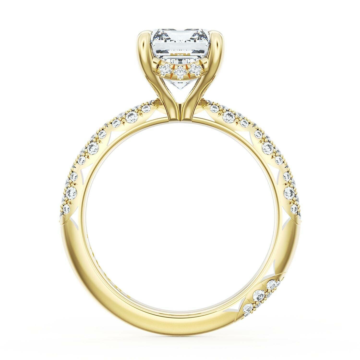 Founder's Collection | Emerald Bloom Engagement Ring - Everett Jewelry