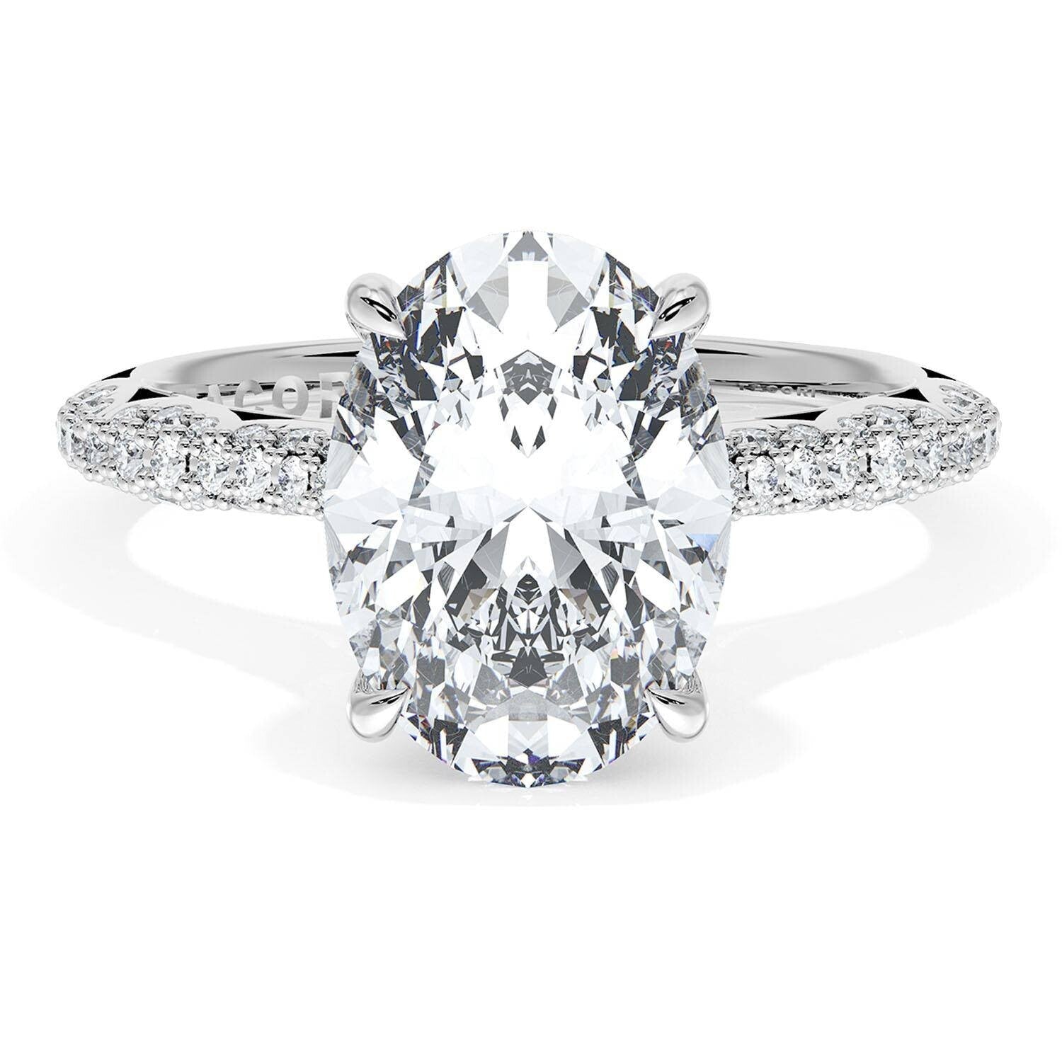 Founder's Collection | Oval Bloom Engagement Ring - Everett Jewelry