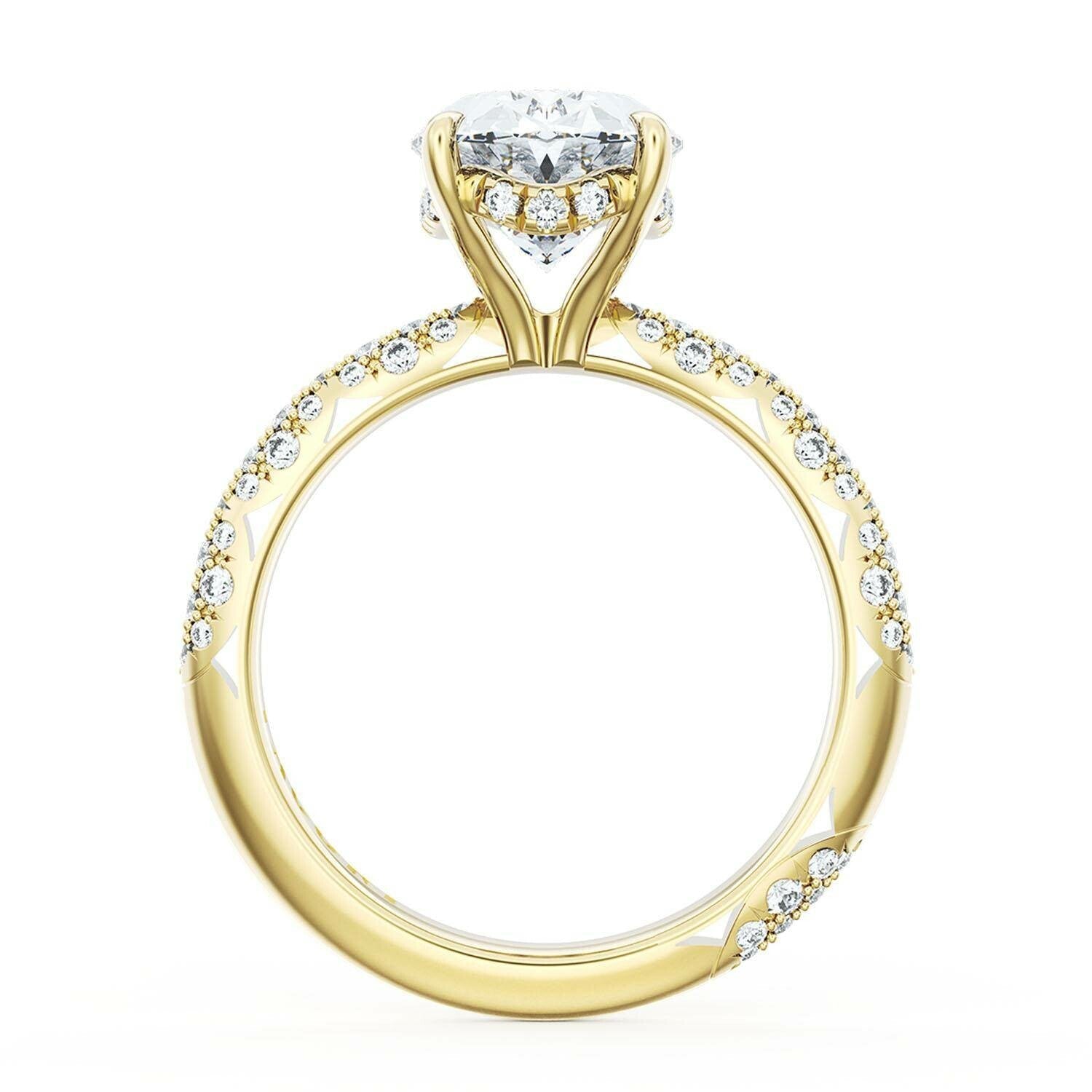 Founder's Collection | Oval Bloom Engagement Ring - Everett Jewelry