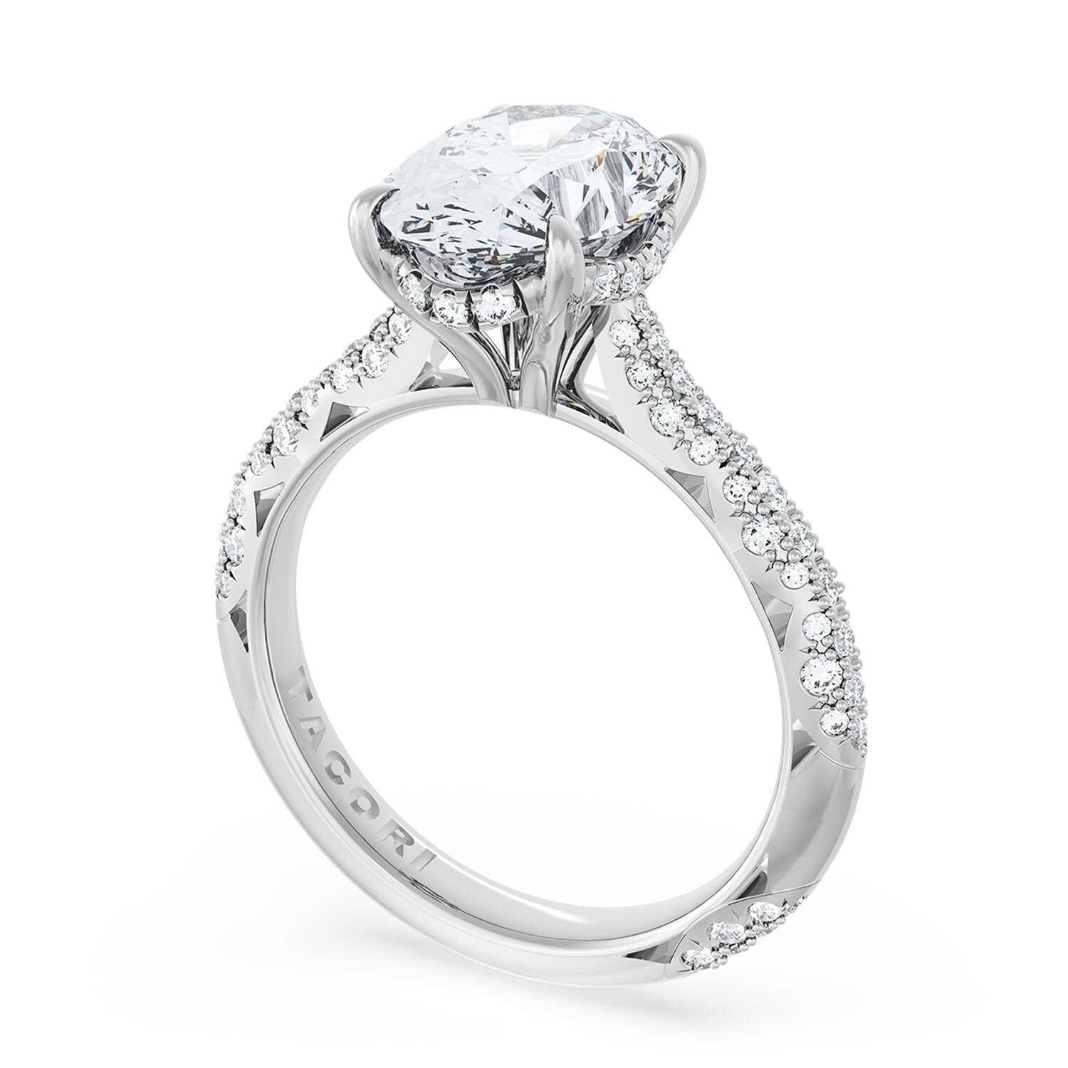 Founder's Collection | Oval Bloom Engagement Ring - Everett Jewelry