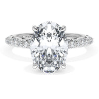 Founder's Collection | Oval Bloom Engagement Ring - Everett Jewelry