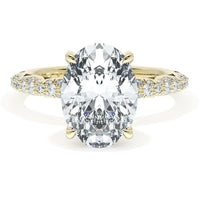 Founder's Collection | Oval Bloom Engagement Ring - Everett Jewelry