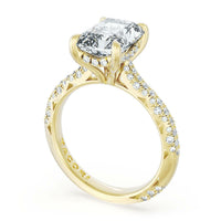 Founder's Collection | Radiant Bloom Engagement Ring - Everett Jewelry