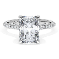 Founder's Collection | Radiant Bloom Engagement Ring - Everett Jewelry