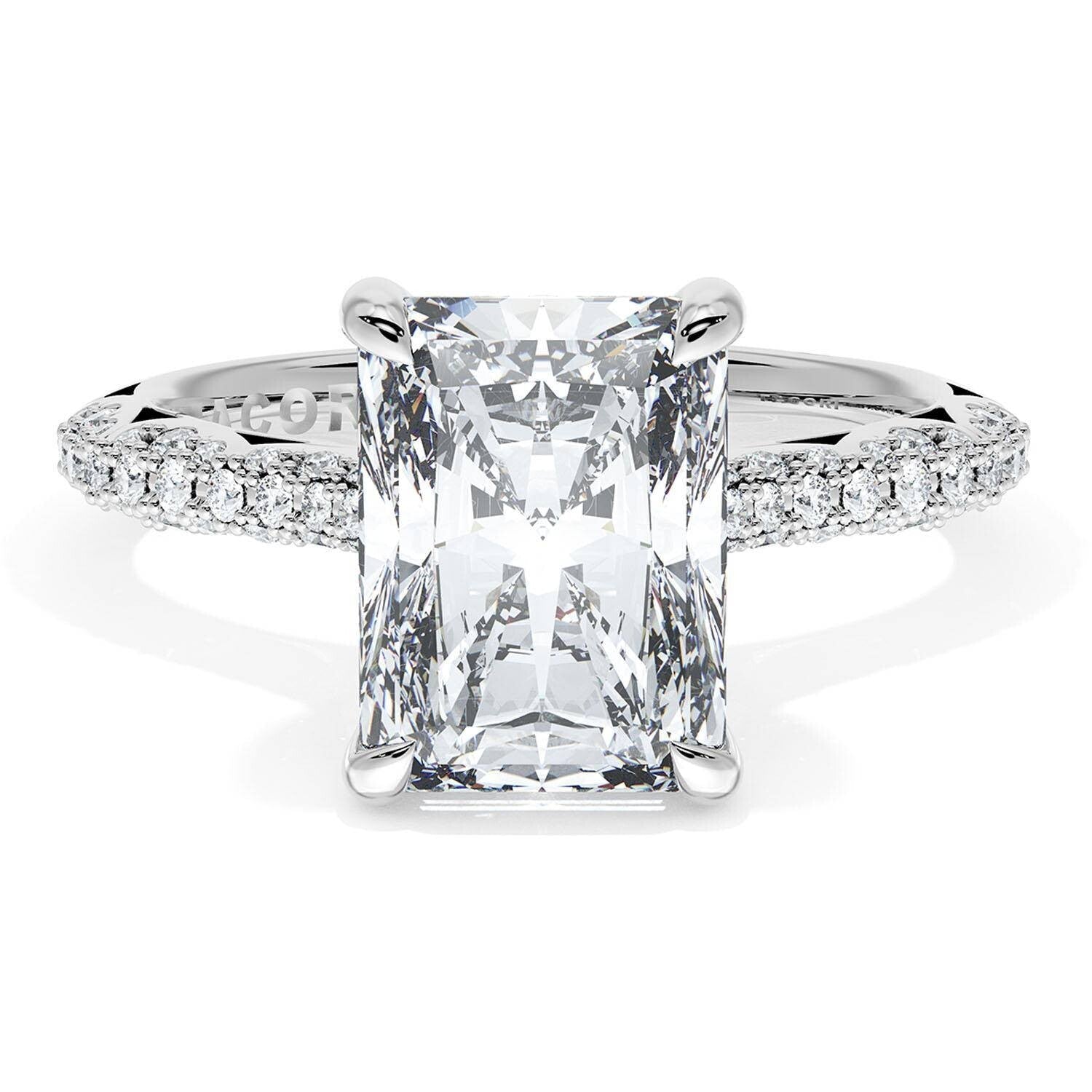 Founder's Collection | Radiant Bloom Engagement Ring - Everett Jewelry