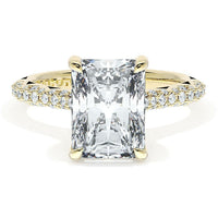 Founder's Collection | Radiant Bloom Engagement Ring - Everett Jewelry