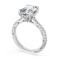 Founder's Collection | Radiant Bloom Engagement Ring - Everett Jewelry