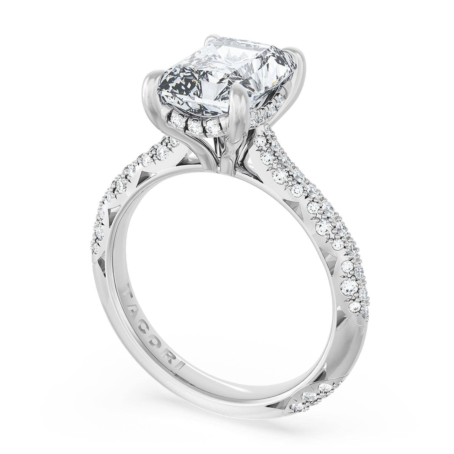 Founder's Collection | Radiant Bloom Engagement Ring - Everett Jewelry