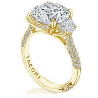 Founder's Collection | Round 3 - Stone Engagement Ring 3 - Everett Jewelry