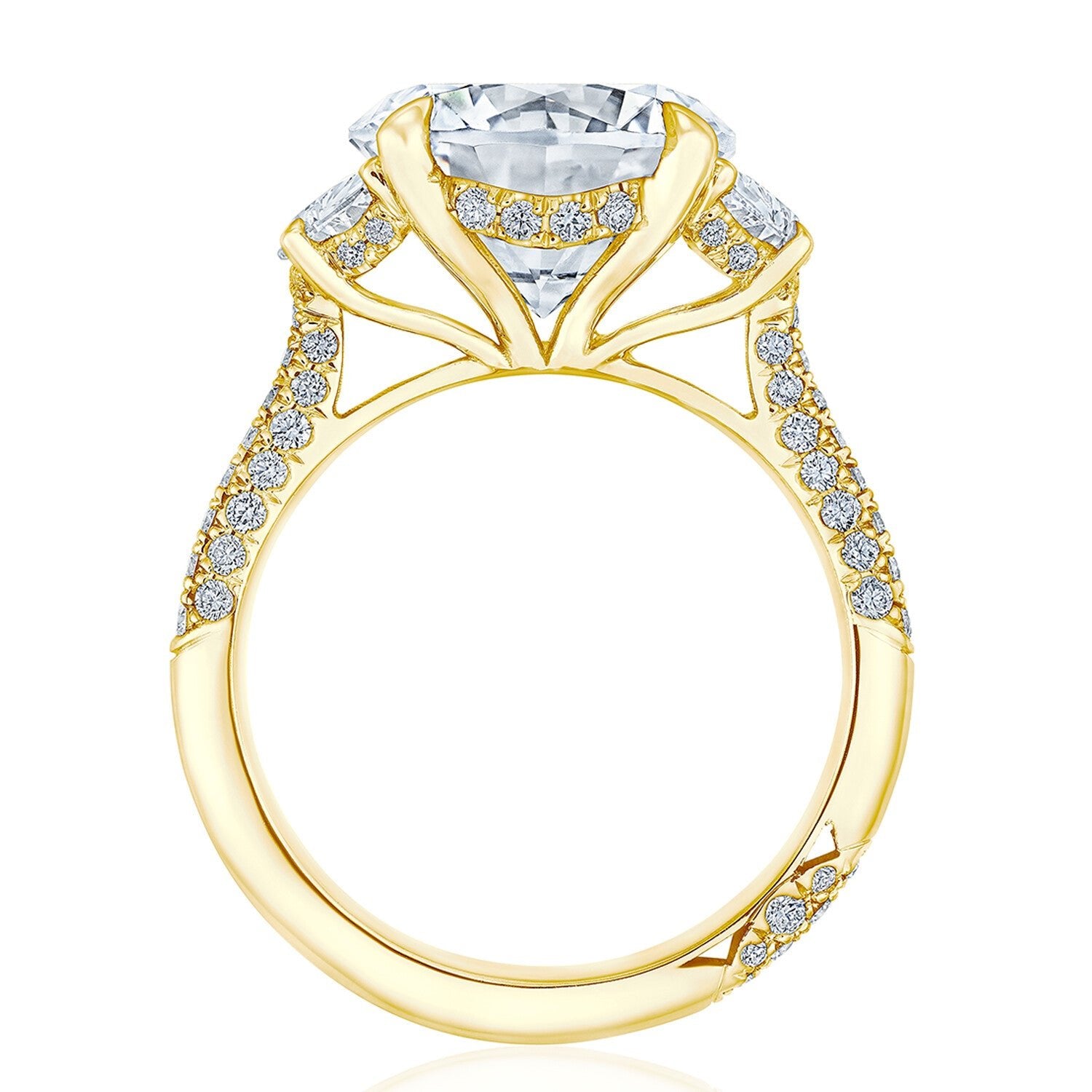 Founder's Collection | Round 3 - Stone Engagement Ring 3 - Everett Jewelry