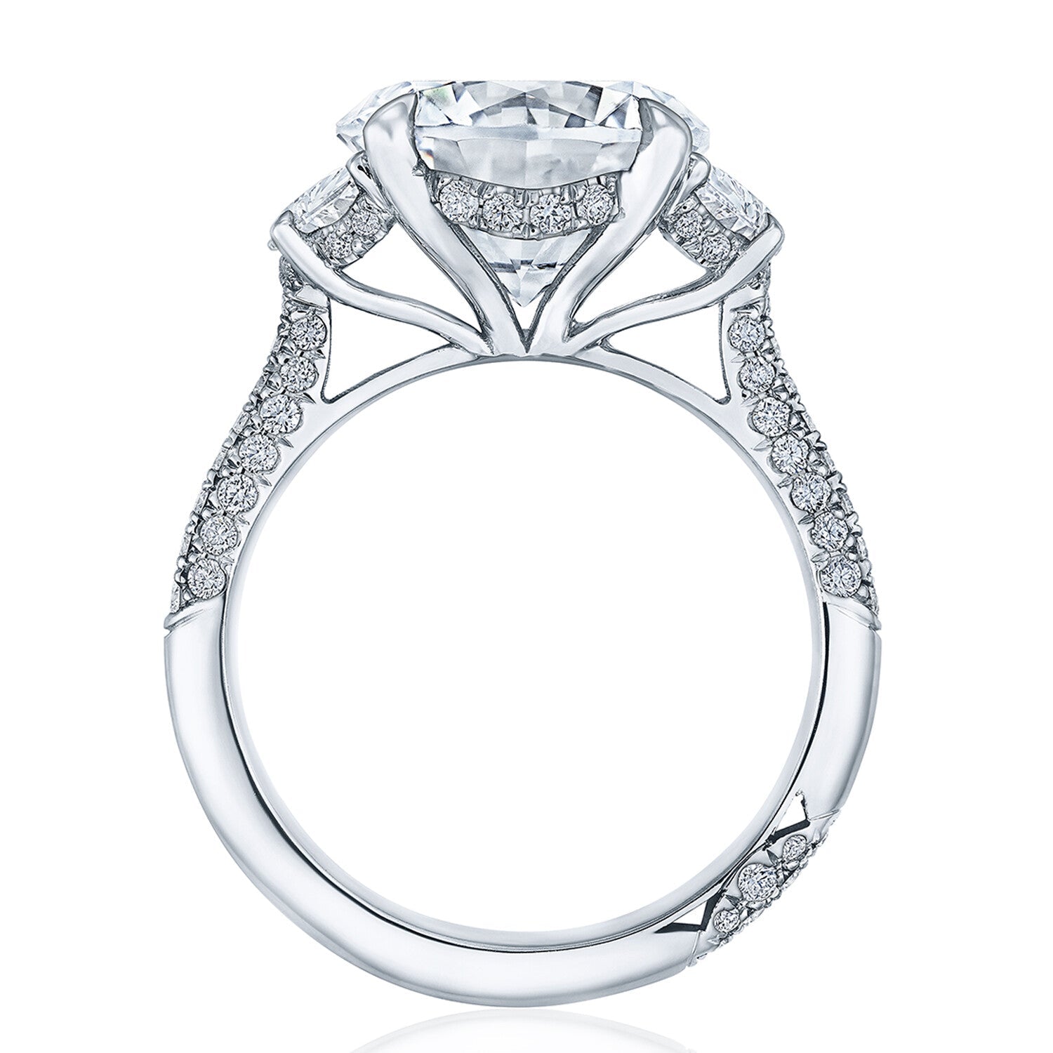 Founder's Collection | Round 3 - Stone Engagement Ring 3 - Everett Jewelry