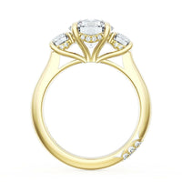 Founder's Collection | Round 3 - Stone Engagement Ring - Everett Jewelry