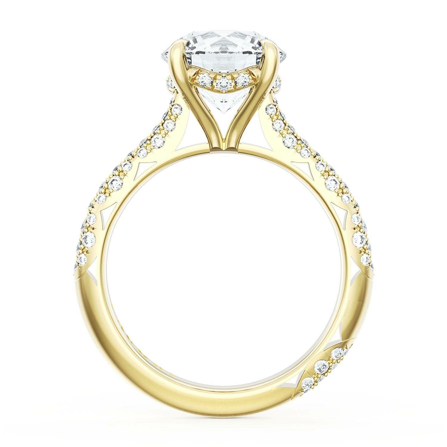 Founder's Collection | Round Bloom Engagement Ring - Everett Jewelry
