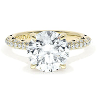 Founder's Collection | Round Bloom Engagement Ring - Everett Jewelry