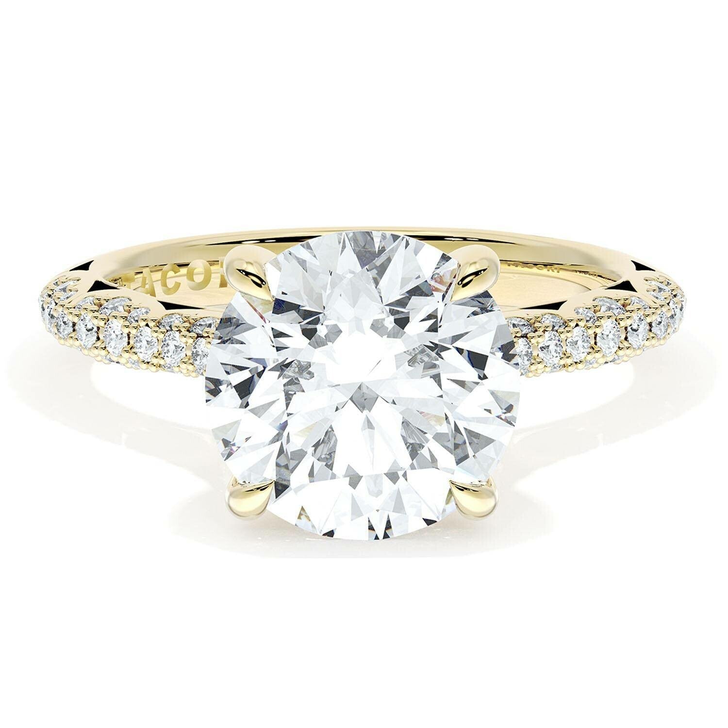 Founder's Collection | Round Bloom Engagement Ring - Everett Jewelry