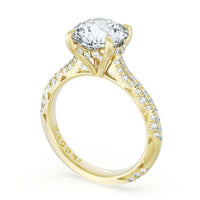Founder's Collection | Round Bloom Engagement Ring - Everett Jewelry