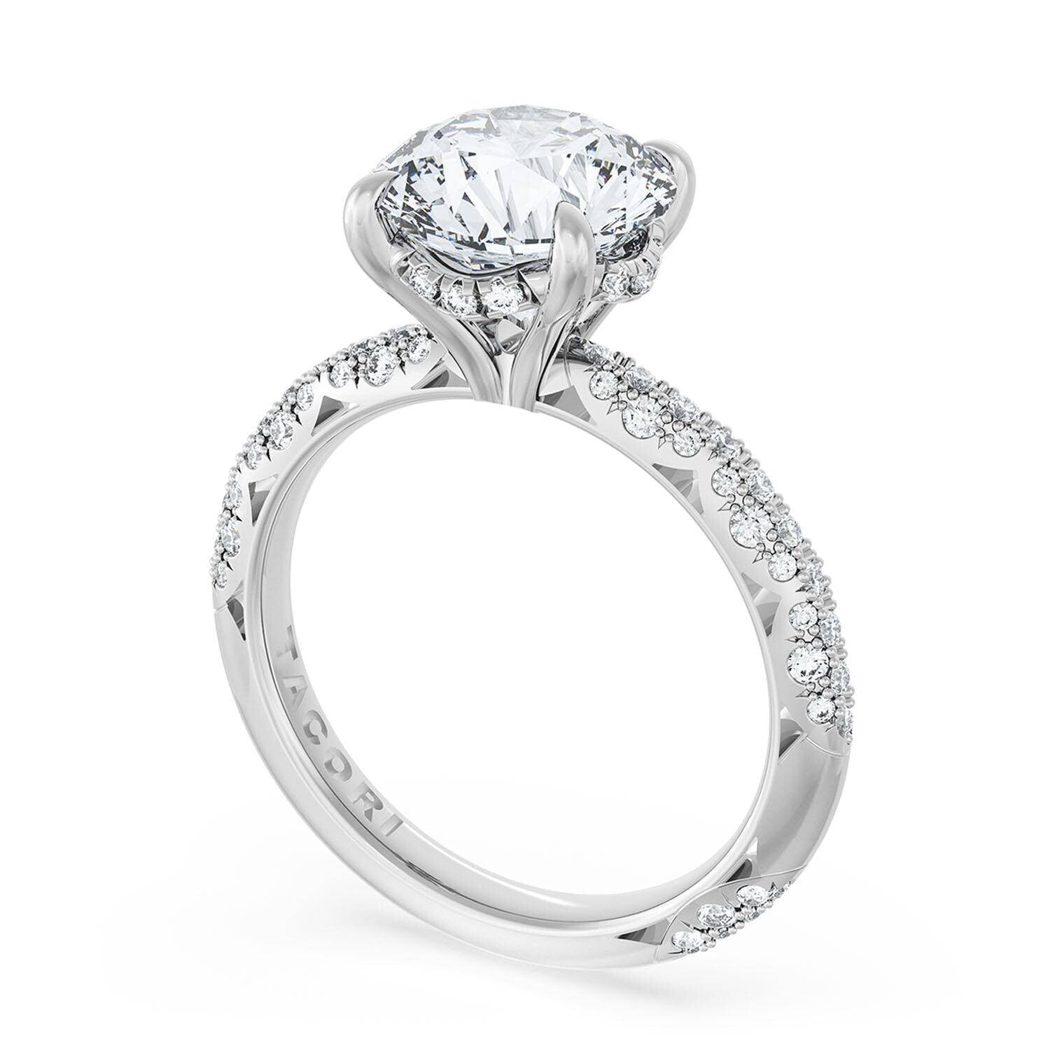 Founder's Collection | Round Bloom Engagement Ring - Everett Jewelry