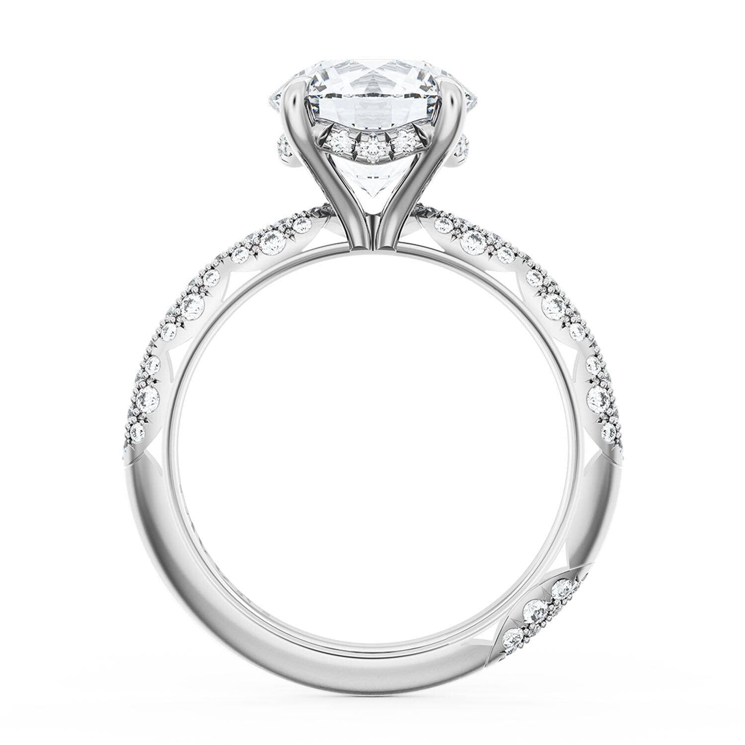 Founder's Collection | Round Bloom Engagement Ring - Everett Jewelry