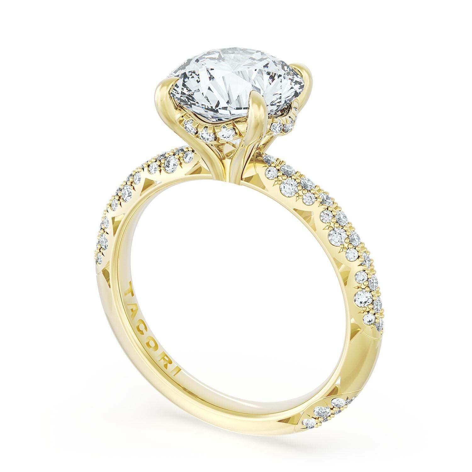 Founder's Collection | Round Bloom Engagement Ring - Everett Jewelry