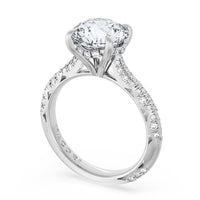 Founder's Collection | Round Bloom Engagement Ring - Everett Jewelry
