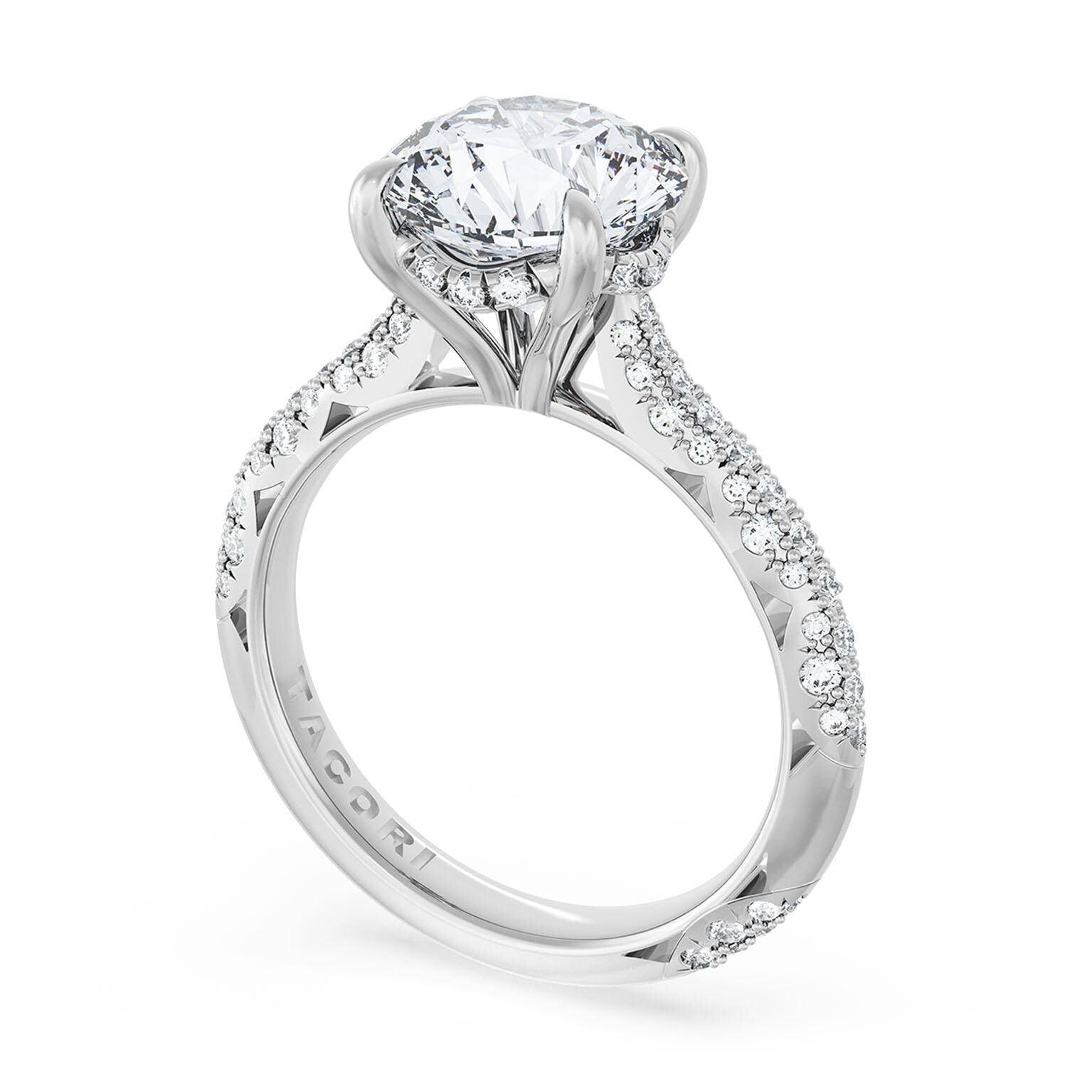 Founder's Collection | Round Bloom Engagement Ring - Everett Jewelry