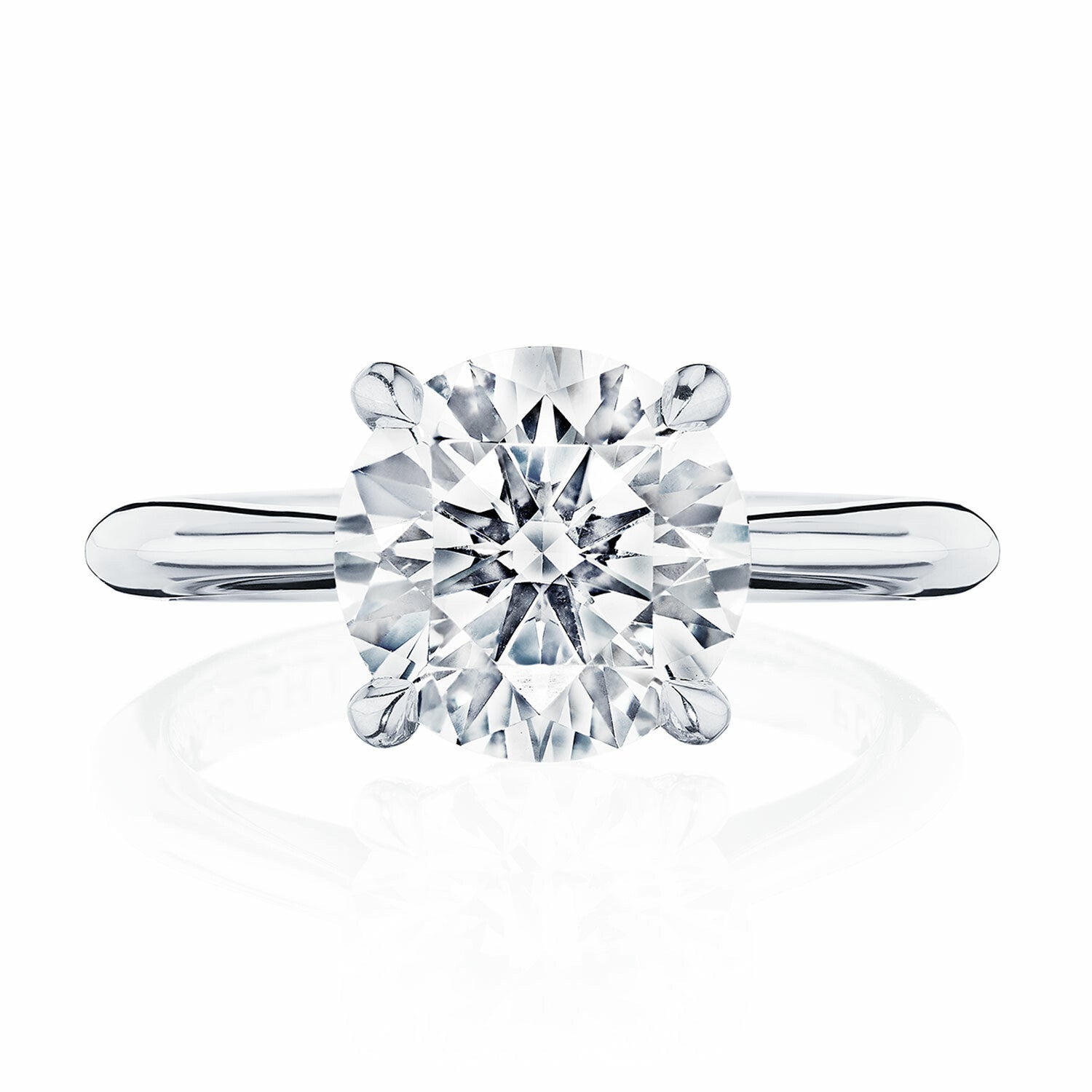 Founder's Collection | Round Solitaire Engagement Ring - Everett Jewelry