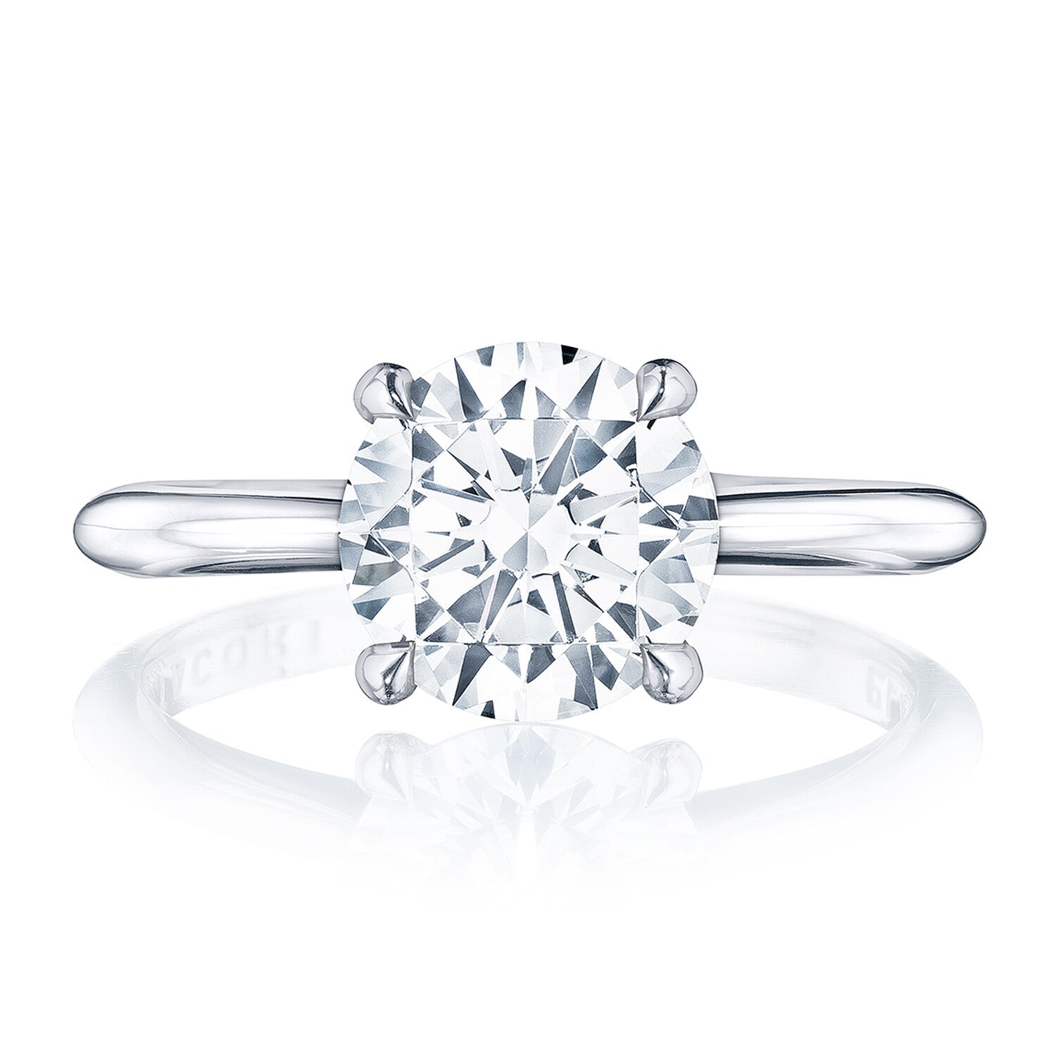 Founder's Collection | Round Solitaire Engagement Ring - Everett Jewelry