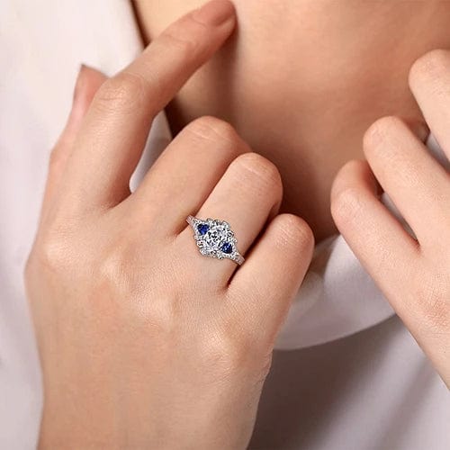 Three Stones Ring | Engagement Rings | Nir Oliva Jewelry