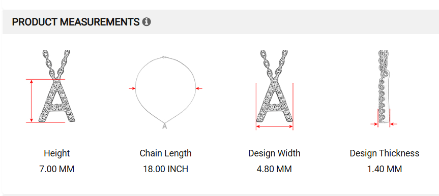 Initial Diamond Pendant 10kt - Everett Jewelry