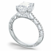 Lunetta Crescent | Emerald Solitaire Engagement Ring - Everett Jewelry